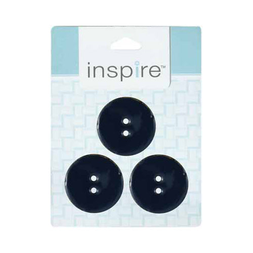 INSPIRE 2-Hole Button – 30 mm (1 1/8″) – 3 Count – Coconut