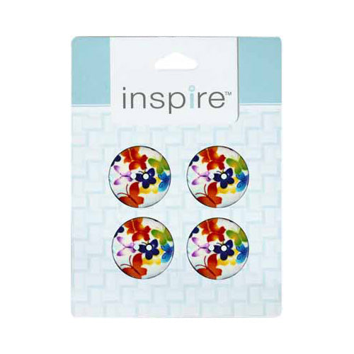 INSPIRE 2-Hole Button – 23 mm (7/8″) – 4 Count – Coconut