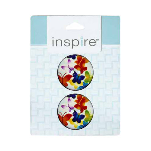 INSPIRE 2-Hole Button – 34 mm (1 3/8″) – 2 Count – Coconut