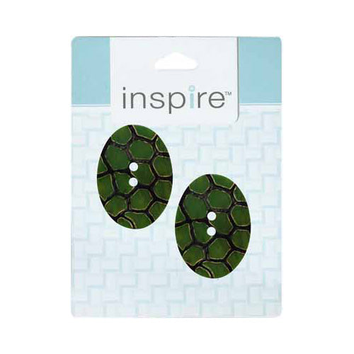 INSPIRE 2‑Hole Button – 42 mm (1 5/8″) – 2 Pack – Horn