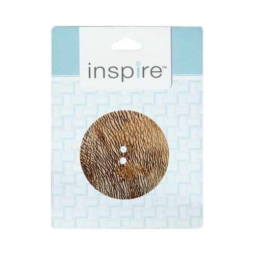 INSPIRE 2‑Hole Button – 50 mm (2″) – 1 Pack – Horn