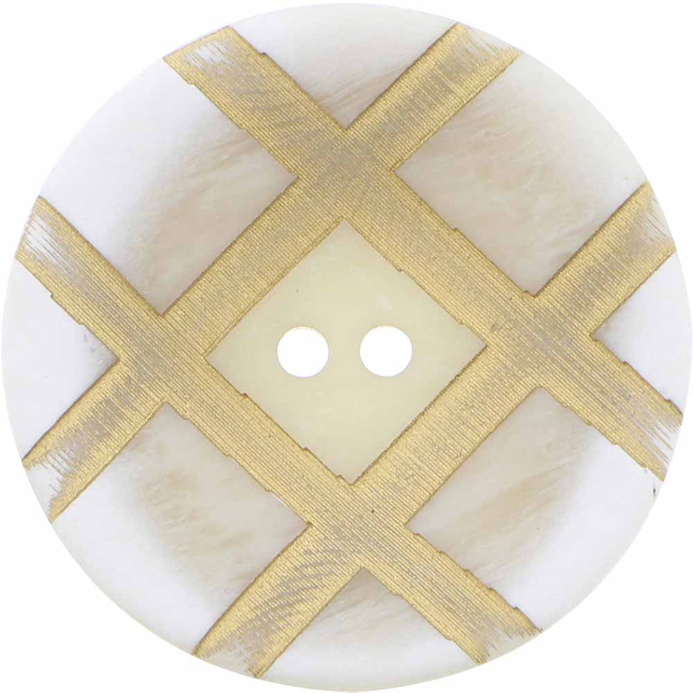 INSPIRE 2-Hole Button – 28 mm (1 1/8″) – 3 Pack – Polyester