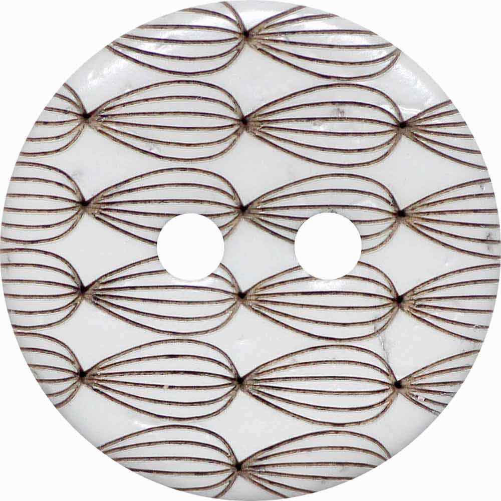 INSPIRE 2-Hole Button – 18 mm (3/4″) – 4 Pack – Coconut