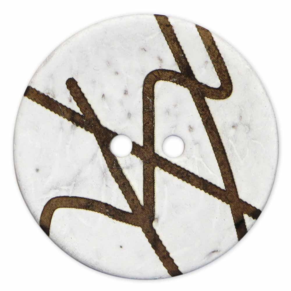 INSPIRE 2 Hole Button – 40mm (1 5/8") – 2 count – Coconut