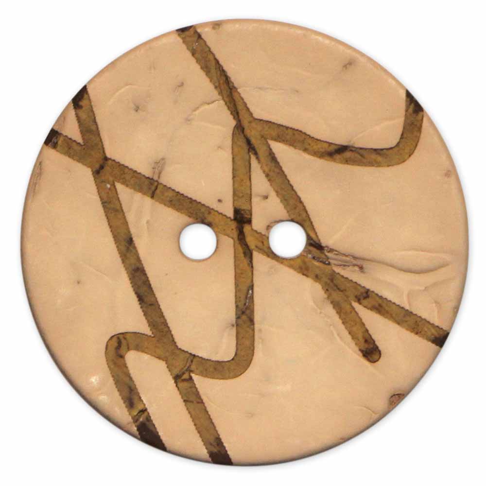 INSPIRE 2 Hole Button – 40mm (1 5/8") – 2 count – Coconut