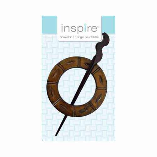 INSPIRE Shawl Pin – 70 mm (2 3/4″) – Horn