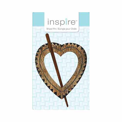 INSPIRE Shawl Pin – 85 mm (3 3/8″) – Horn