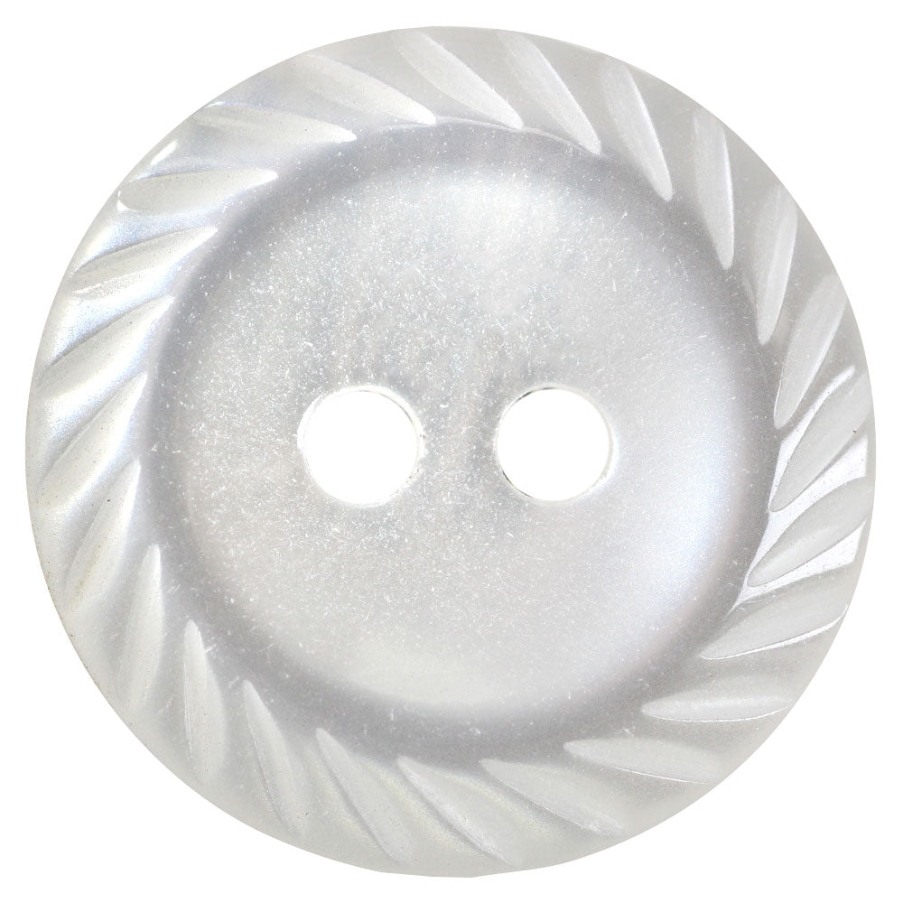 BUTTON BASICS 2‑Hole Buttons — 13 mm (1/2") — Clear — 5 pcs