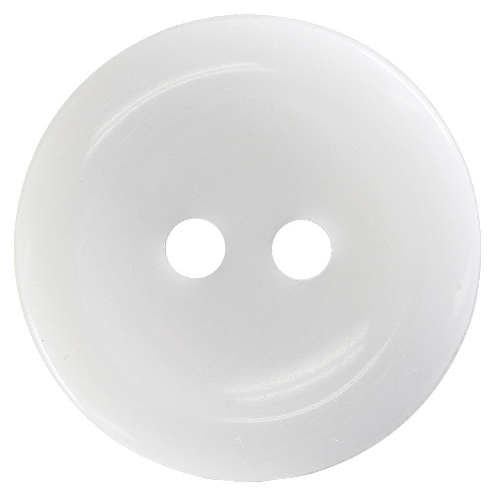 Button Basics 2‑Hole Buttons – 14 mm (1/2") – 5 pcs