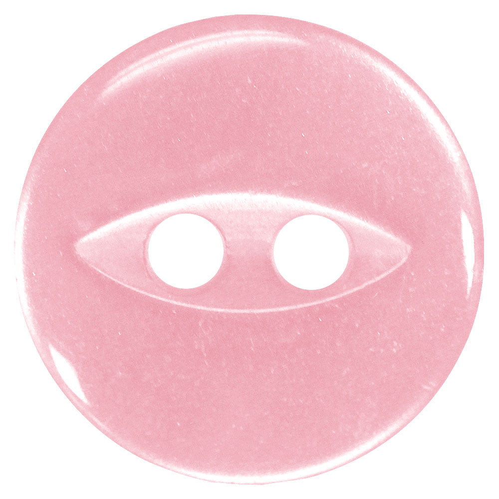 BUTTON BASICS 2‑Hole Buttons — 12 mm (1/2") — Yellow — 6 pcs