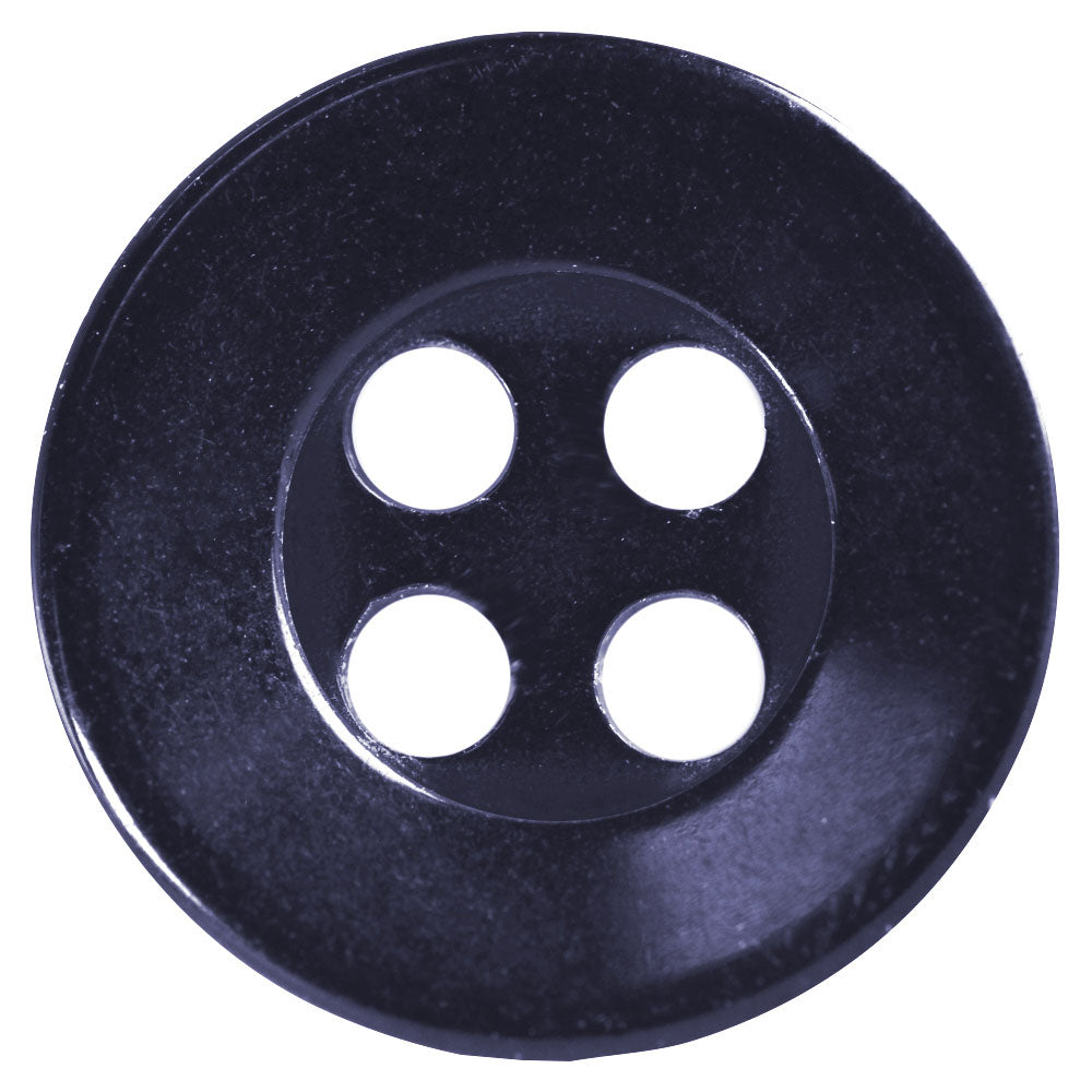BUTTON BASICS 4‑Hole Buttons – 12 mm (1/2") – 6 pcs