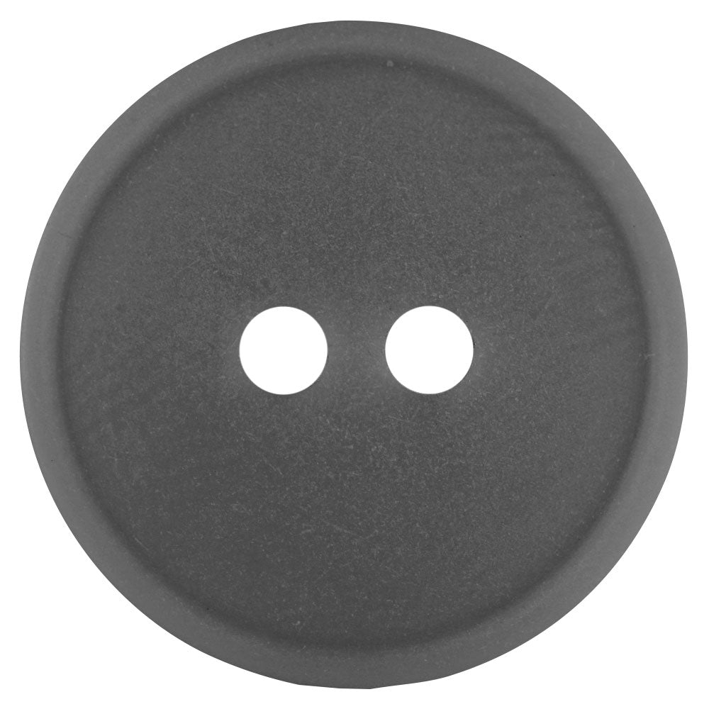 BUTTON BASICS 2‑Hole Buttons — 14 mm (1/2") — Black — 4 pcs