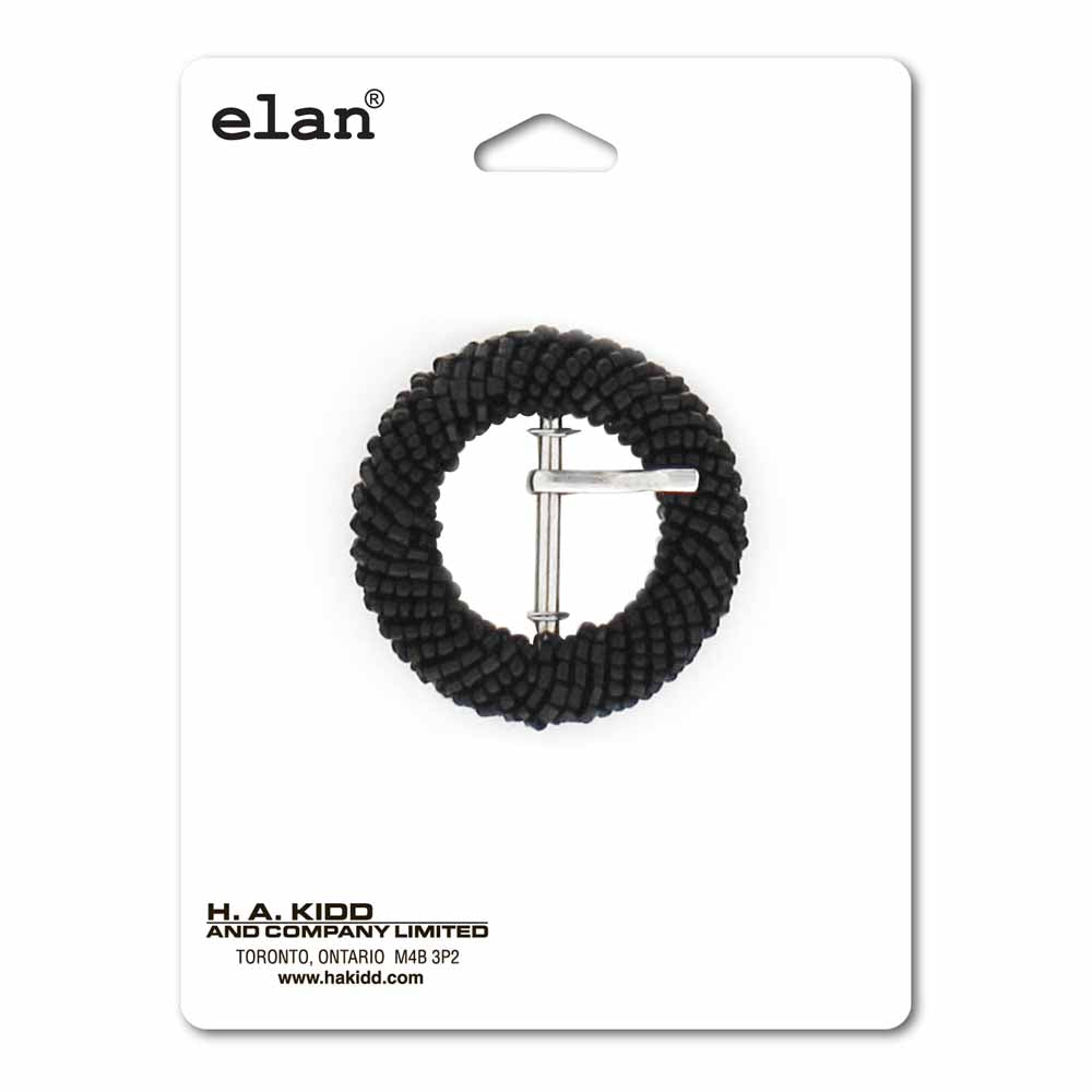 ELAN Buckle – 25mm (1") – Black – 1 Count
