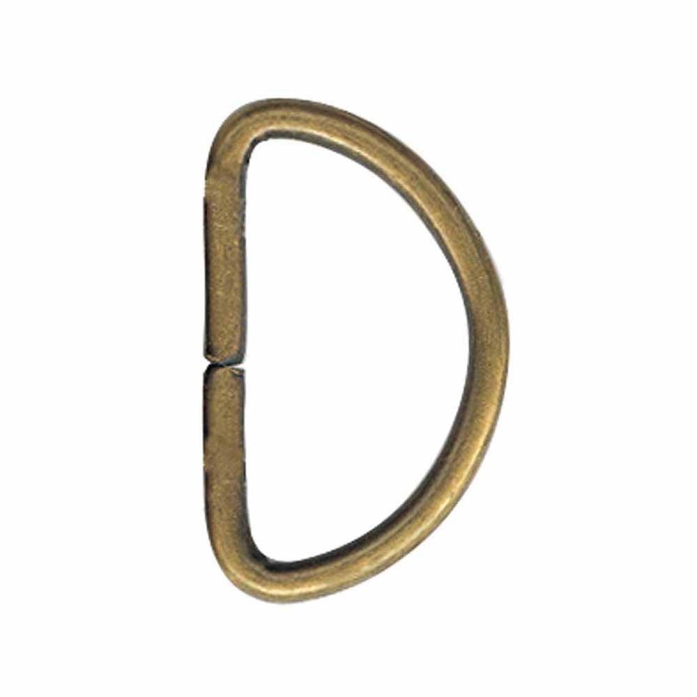 ELAN D-Ring - 20mm (3/4"") - Antique Gold