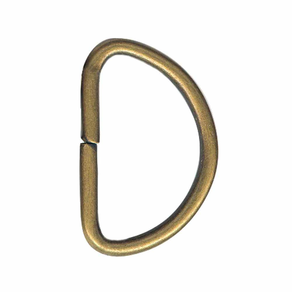 ELAN D-Ring - 25mm (1"") - Antique Gold