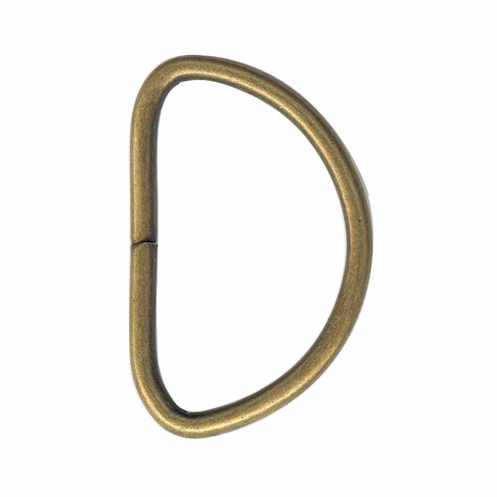 ELAN D-Ring - 38mm (1 1/2"") - Antique Gold
