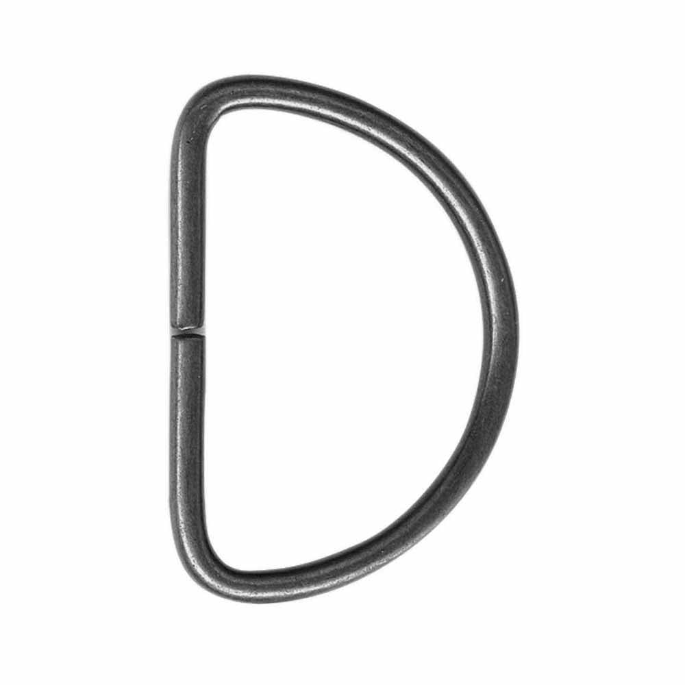 ELAN D-Ring - 38mm (1 1/2"") - Antique Silver