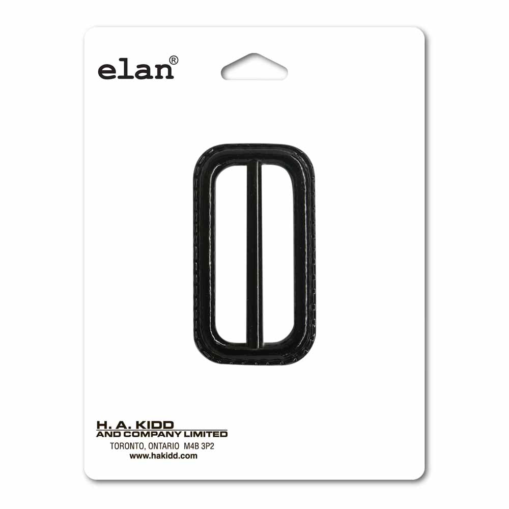 ELAN Trench Buckle - 45mm (1 3/4") - Black Patent