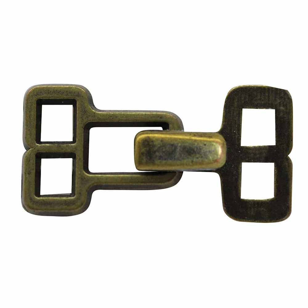 ELAN Hook & Eye - Antique Brass