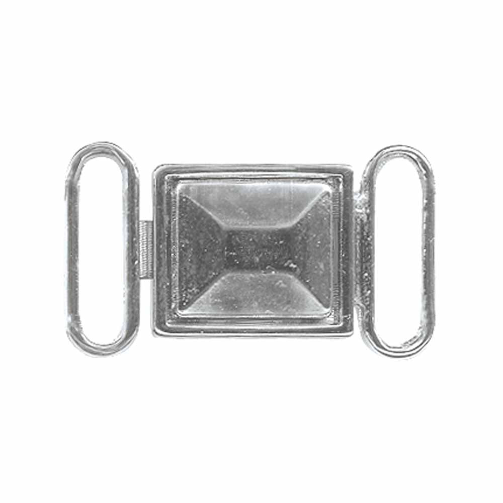 ELAN Rectangle Clasp - 13mm (1/2"") - Silver
