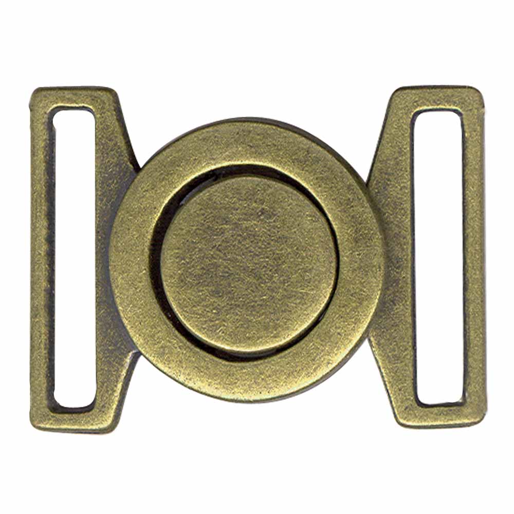 ELAN Metal Clasp - 32mm (1 1/4"") - Antique Gold