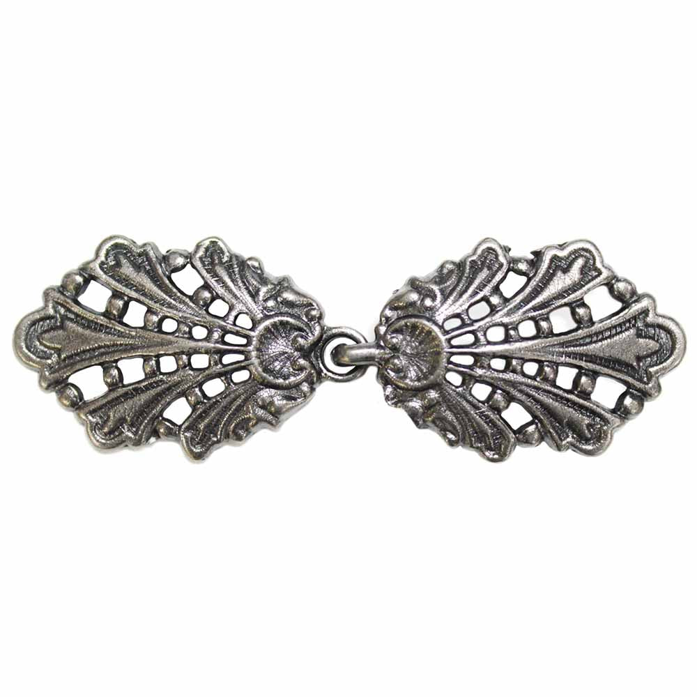 ELAN Metal Clasp - 78mm (3 1/8") - Antique Silver