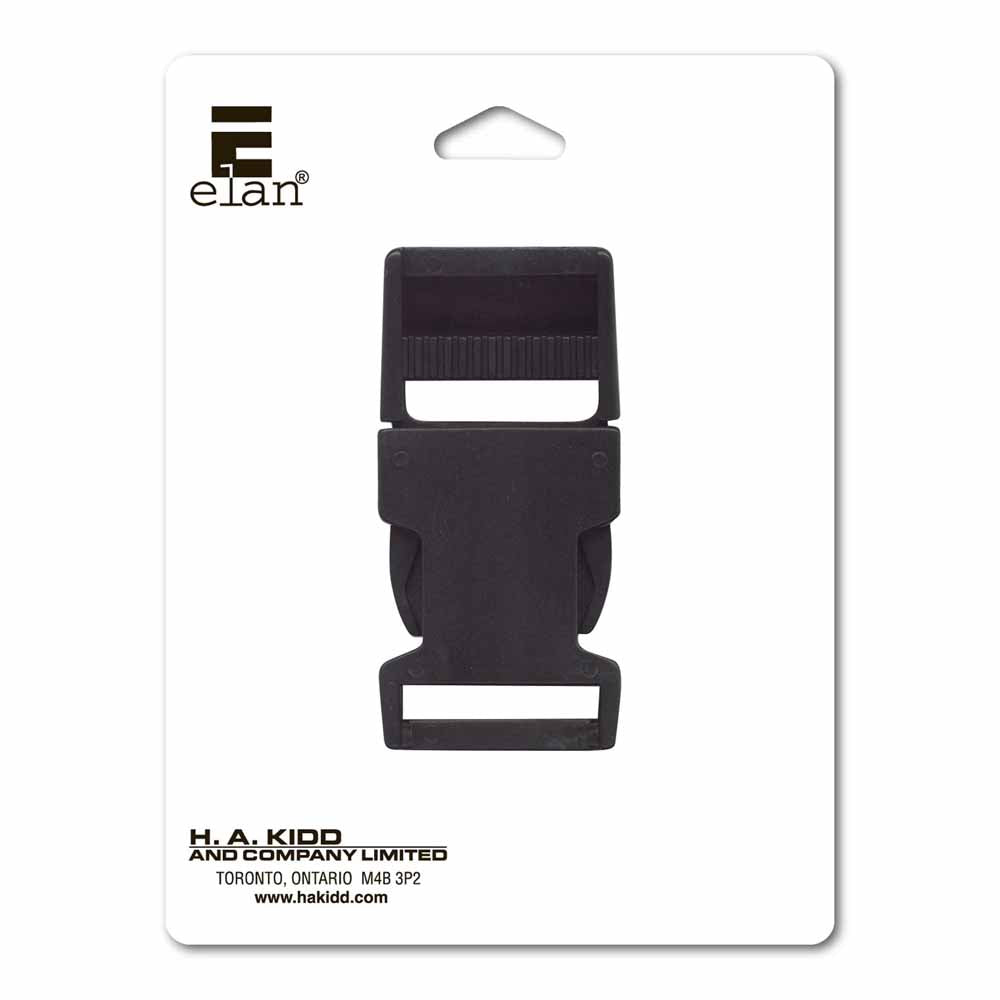 ELAN Parachute Clip - 25mm (1"") - Black