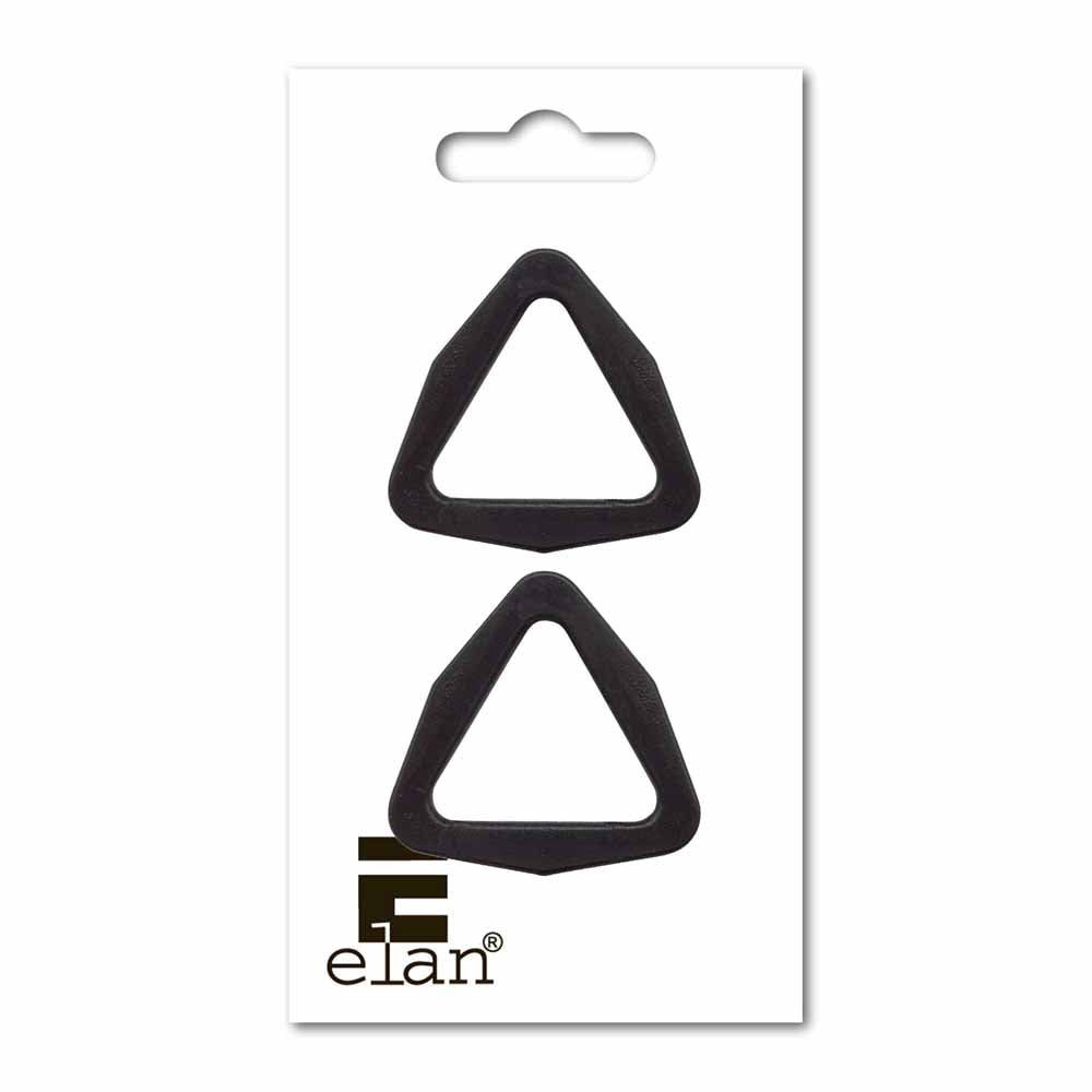 ELAN Triangle Connector - 19mm (3/4"") - Black