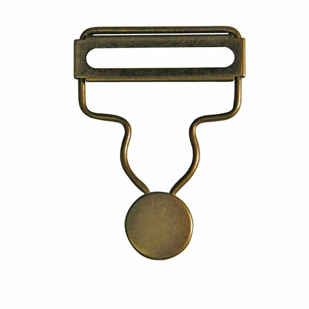 ELAN Overall Buckle - 40mm (1 5/8") - Antique Gold