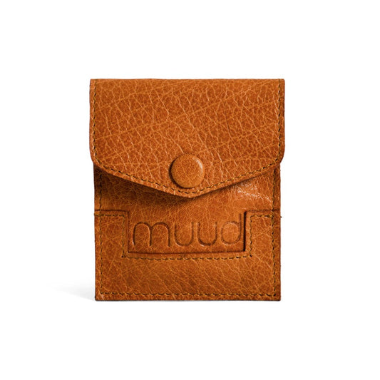Bergen Whisky - Leather case 9.5cm x 8.5cm (3.74in x 3.34in)