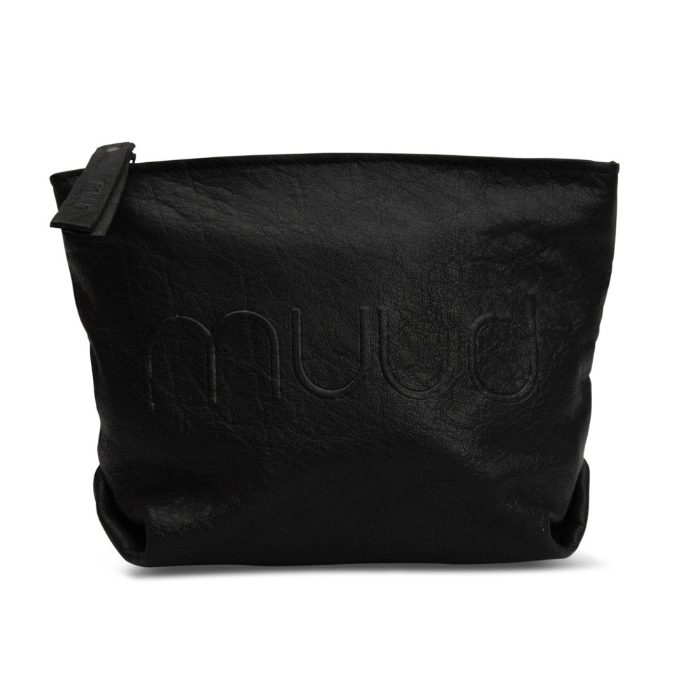 Laura Black - Make up bag 15cm x 22cm x 7cm (5.9in x 8.66in x 2.75in)