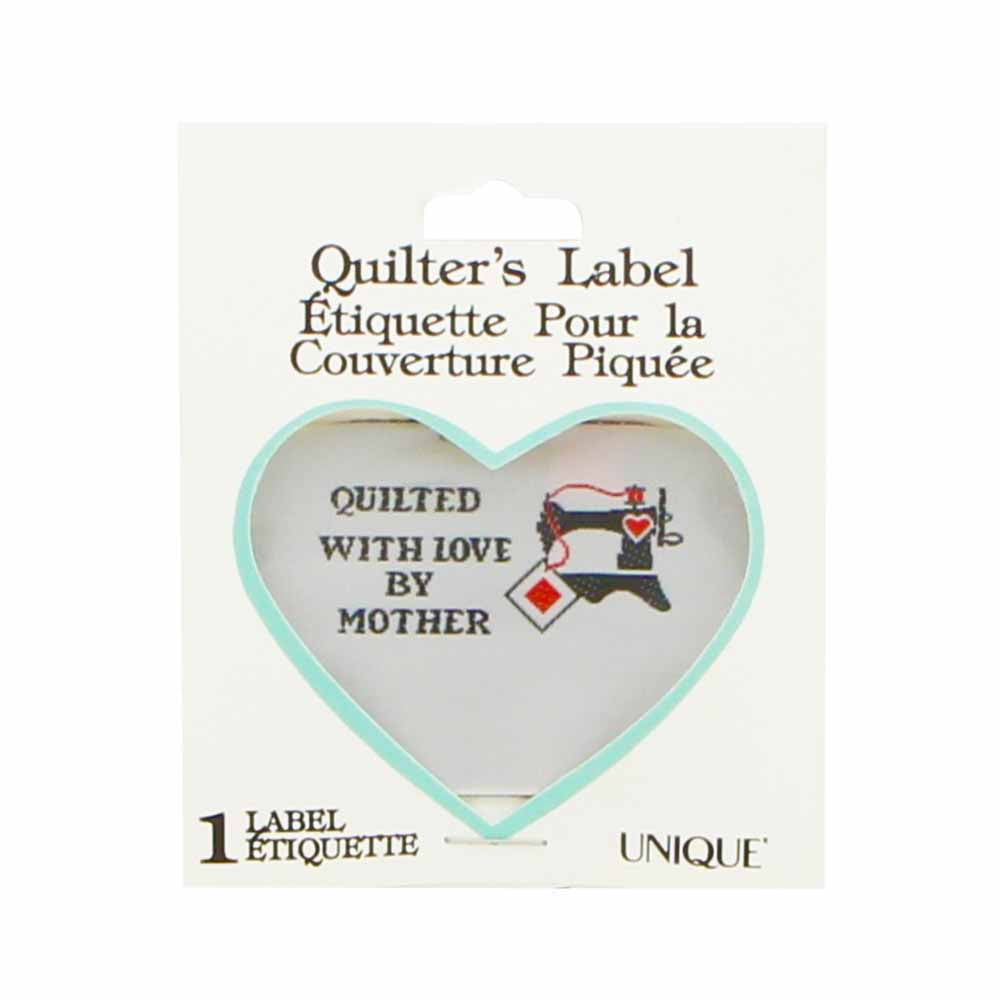 UNIQUE Love Label – Quilted with Love by Mother