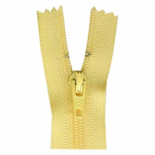 COSTUMAKERS General Purpose Closed End Zipper 18cm (7") - Butter - 1700