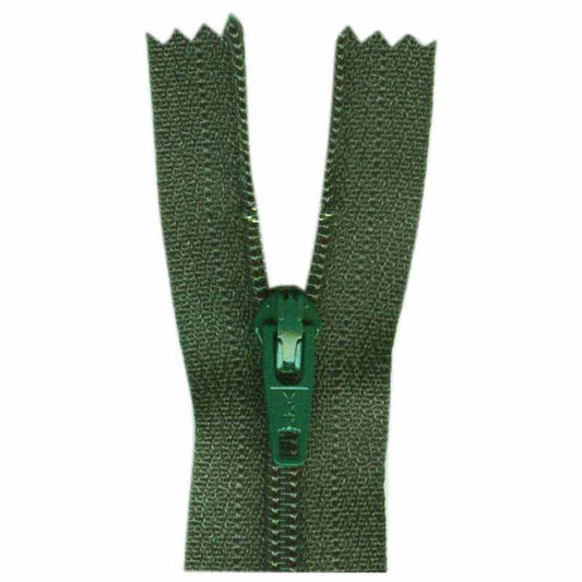 COSTUMAKERS General Purpose Closed End Zipper 18cm (7") - Dark Green - 1700