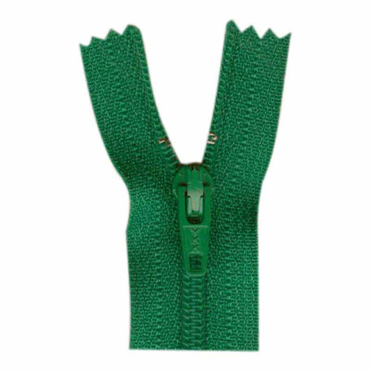 COSTUMAKERS General Purpose Closed End Zipper 18cm (7") - Emerald Green - 1700