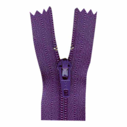COSTUMAKERS General Purpose Closed End Zipper 18cm (7") - Purple - 1700