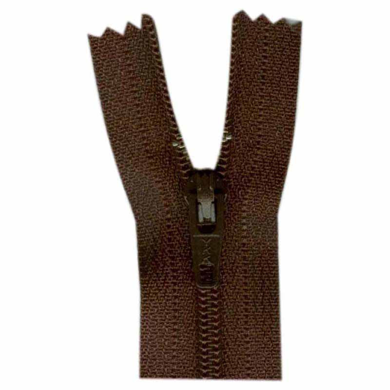 COSTUMAKERS General Purpose Closed End Zipper 18cm (7") - Sept. Brown - 1700