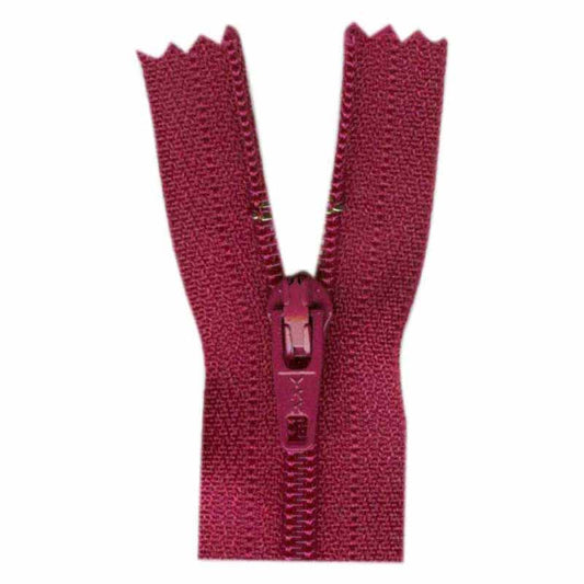 COSTUMAKERS General Purpose Closed End Zipper 18cm (7") - Magenta - 1700