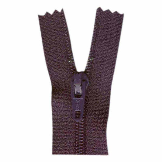 COSTUMAKERS General Purpose Closed End Zipper 18cm (7") - Egg Plant - 1700