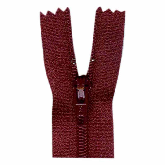 COSTUMAKERS General Purpose Closed End Zipper 18cm (7") - Wine - 1700