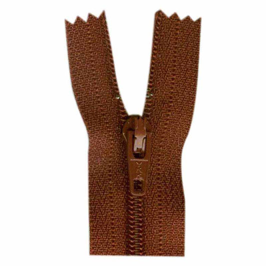 COSTUMAKERS General Purpose Closed End Zipper 20cm (8") - Russet - 1700