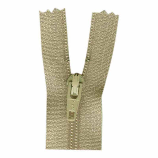 COSTUMAKERS General Purpose Closed End Zipper 20cm (8") - Natural - 1700