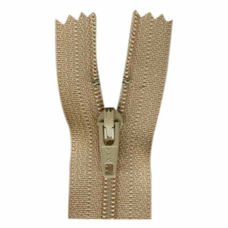 COSTUMAKERS General Purpose Closed End Zipper 20cm (8") - Light Beige - 1700