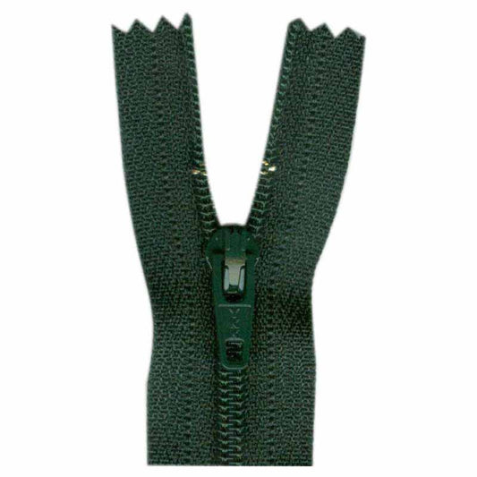 COSTUMAKERS General Purpose Closed End Zipper Closed End – 30 cm (12") – Forest Green – 1700