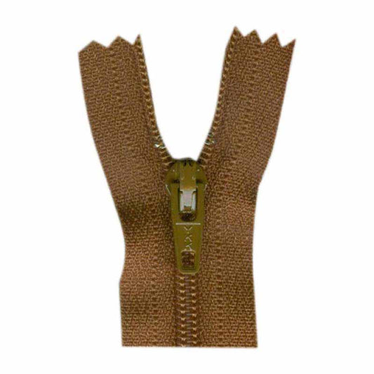 COSTUMAKERS 40 cm (16 in) General Purpose Closed End Zipper – Coffee