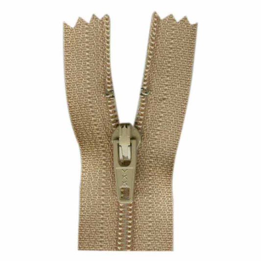 COSTUMAKERS General Purpose Closed End Zipper 55cm (22") - Light Beige - 1700