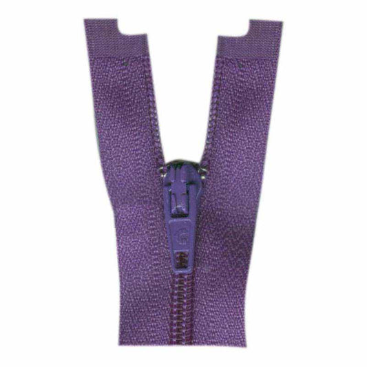 COSTUMAKERS 50 cm (20 in) General Purpose One-Way Separating Zipper – Purple