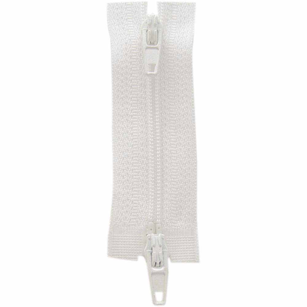 COSTUMAKERS 45 cm (18 in) Activewear Two-Way Separating Zipper – Snow White