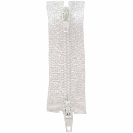 COSTUMAKERS 45 cm (18 in) Activewear Two-Way Separating Zipper – Snow White