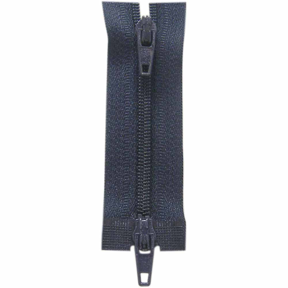 COSTUMAKERS 60 cm (24 in) Activewear Two-Way Separating Zipper – Navy